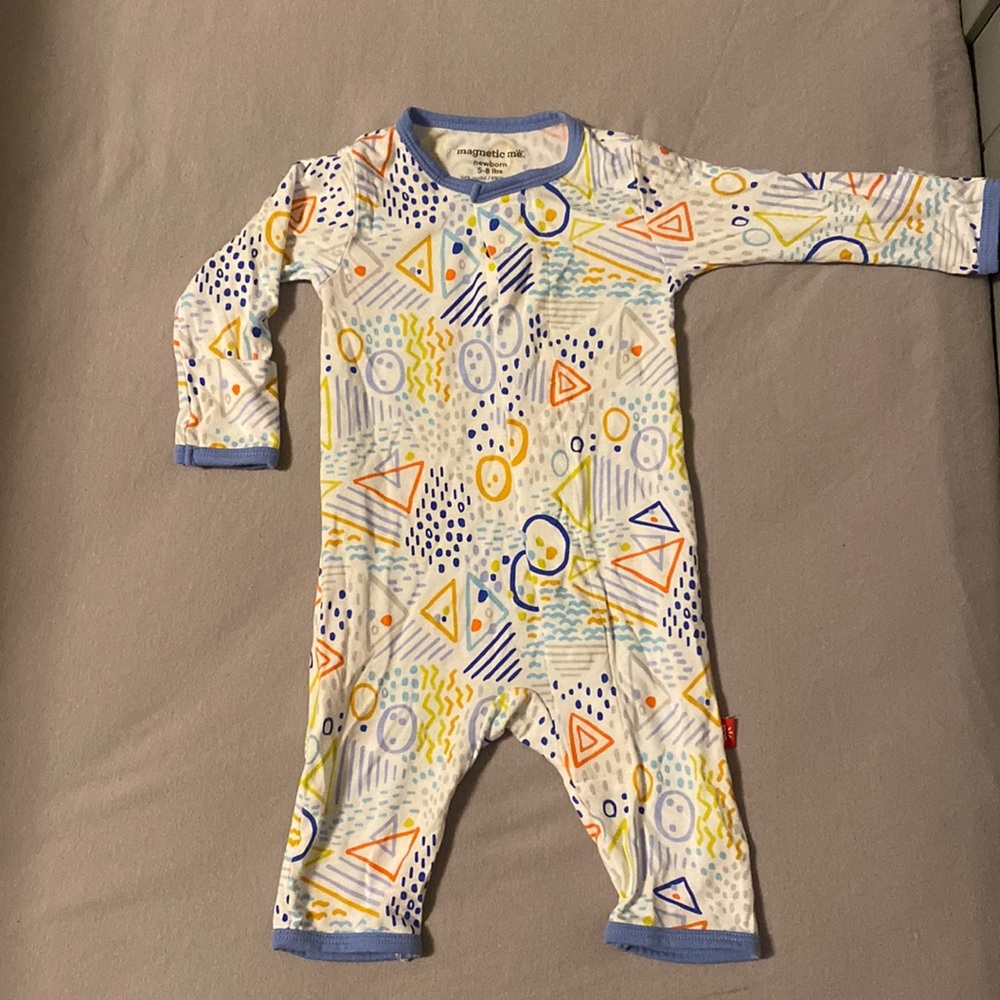 Magnetic me newborn jammies